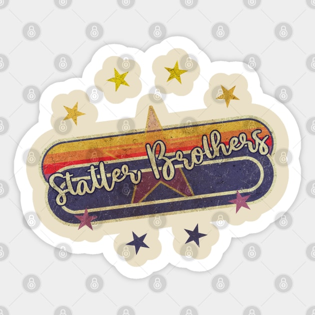 Statler Brothers - ElaCuteOffice Girl Vintage Style, country Sticker by ElaCuteOfficeGirl Waving Hand